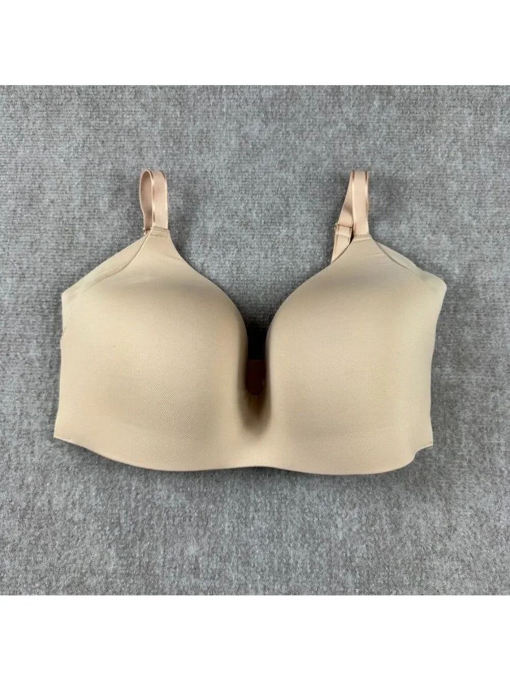 Knix WingWoman Contour Wireless Bra Size 6+ Warm Sand Beige 32DDD/F 34DDD/F